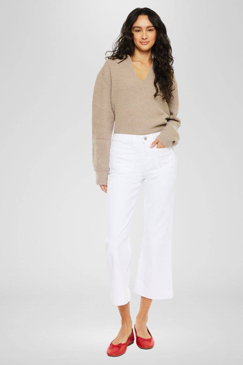 KanCan Niah High Rise Cropped Flare Jeans