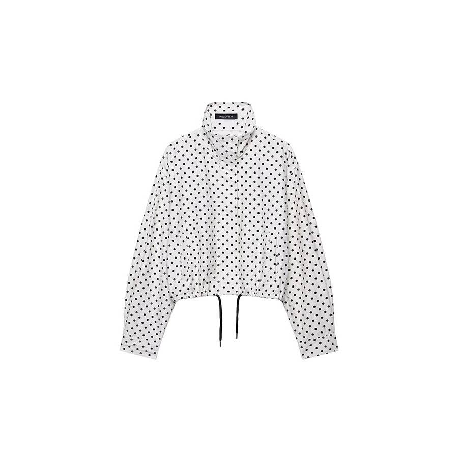 Zayne Polka Dot Printed Jacket