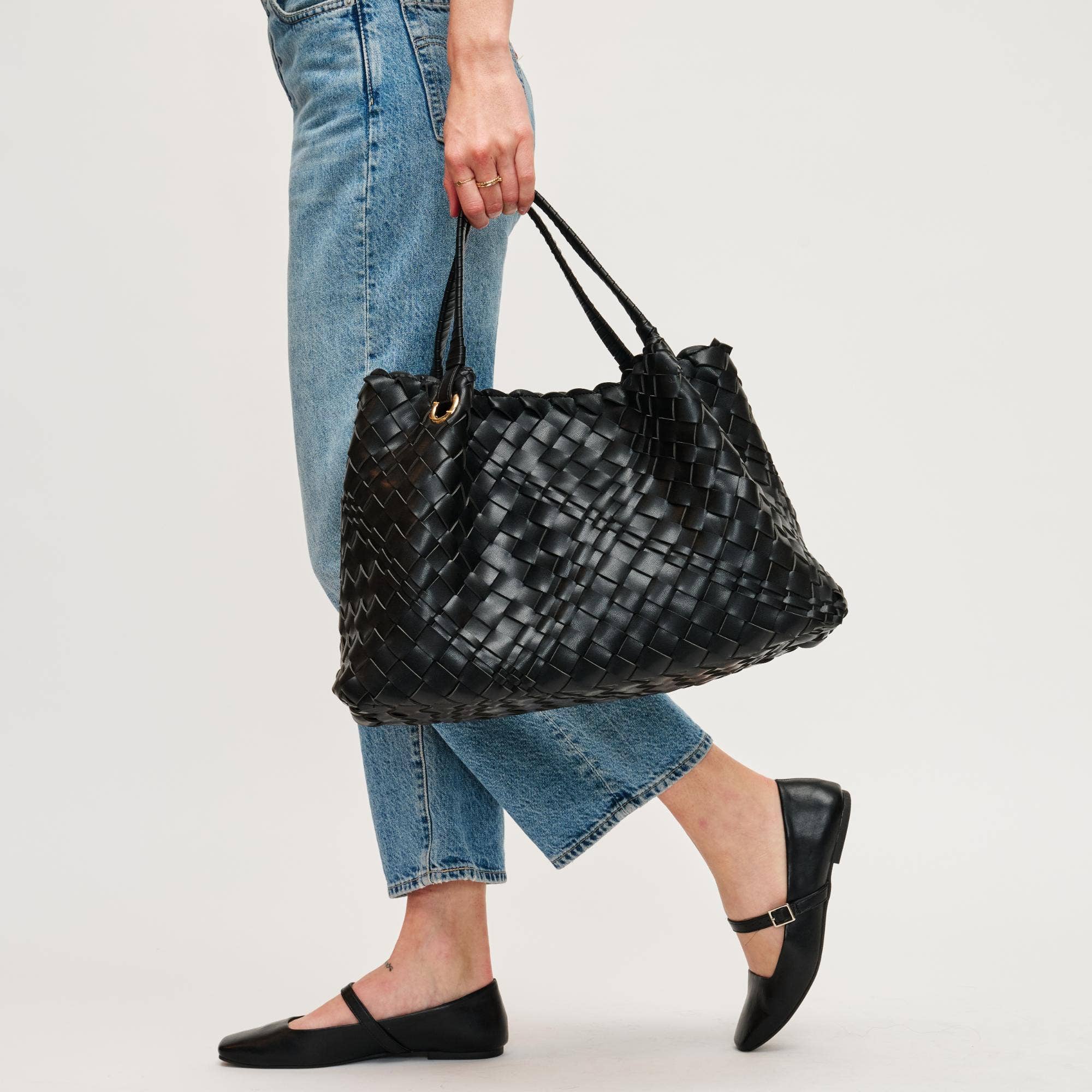 Natalie Woven Tote