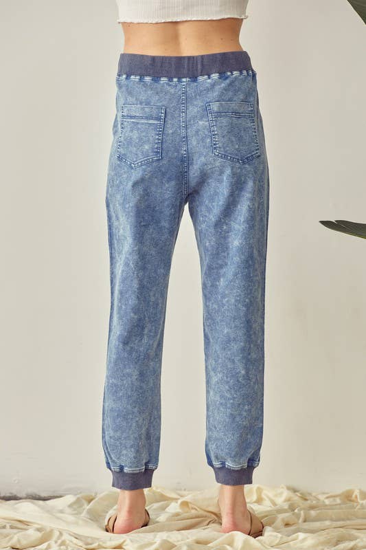 Tress Denim Jogger Pants