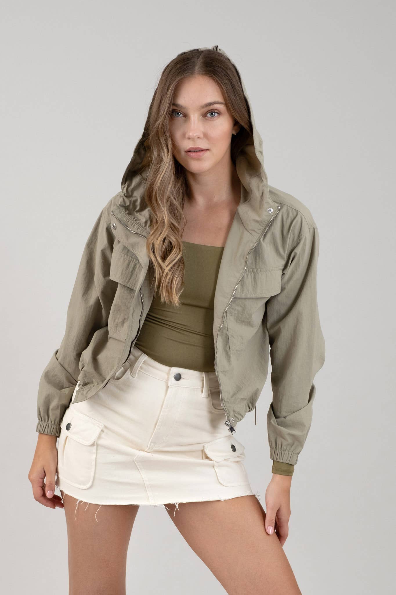 Zayne Zip Windbreaker Jacket