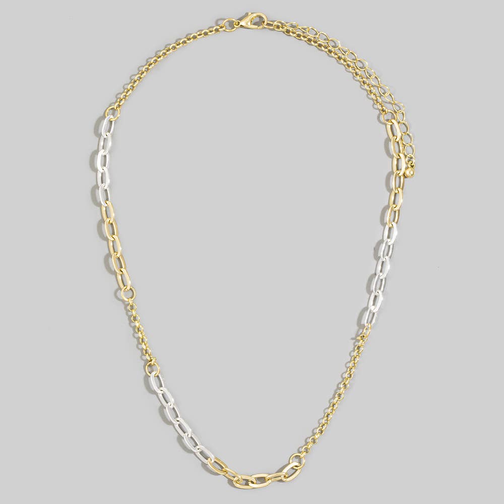 Asha Mixed Link Chain Necklace