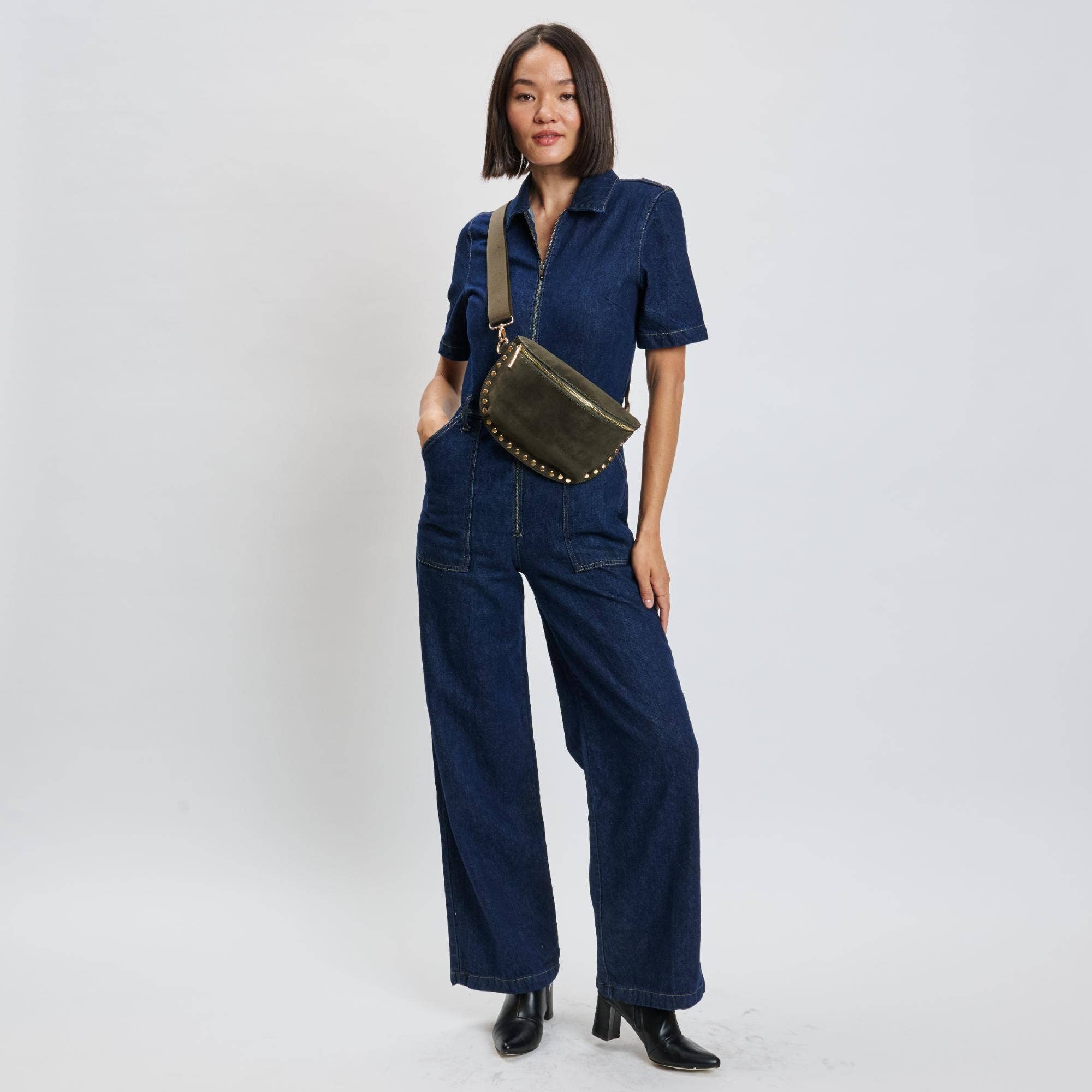 Gizelle Suede Belt Bag