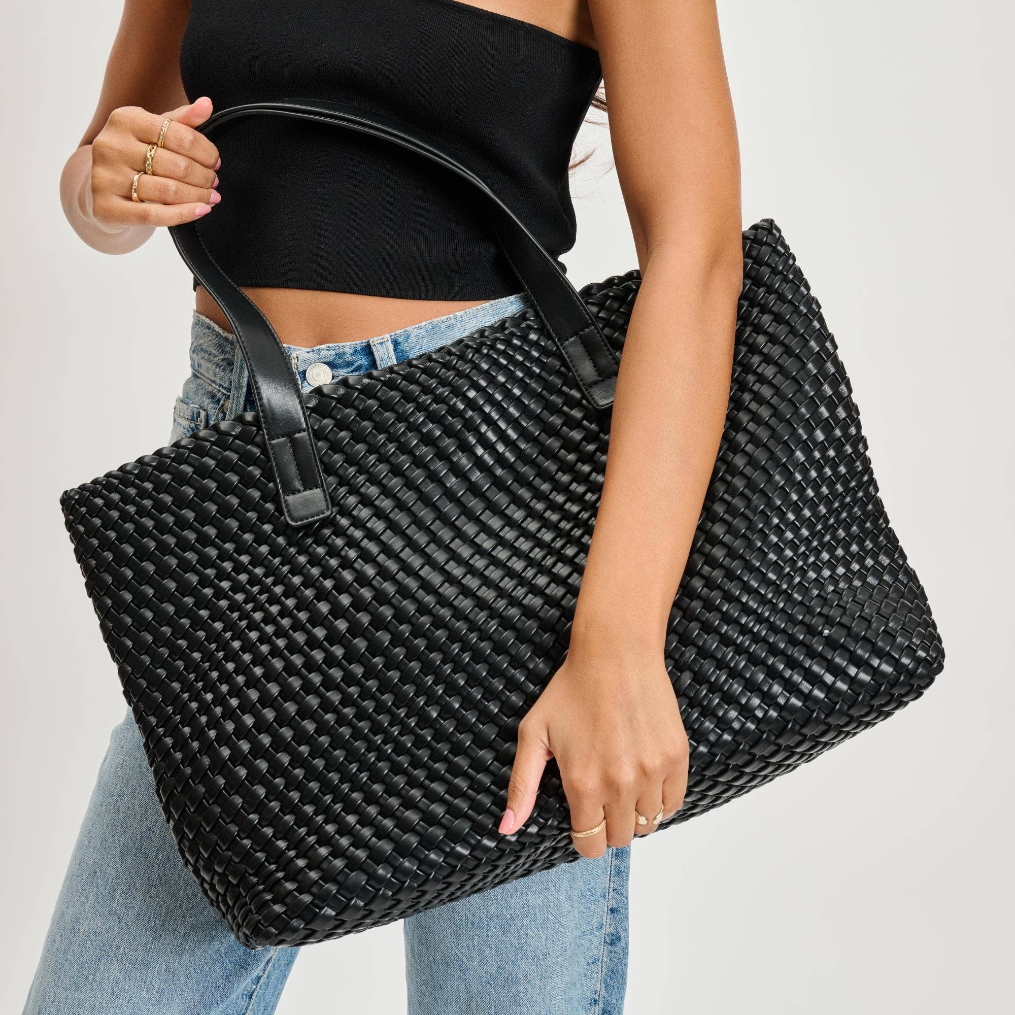Piquant Woven Tote