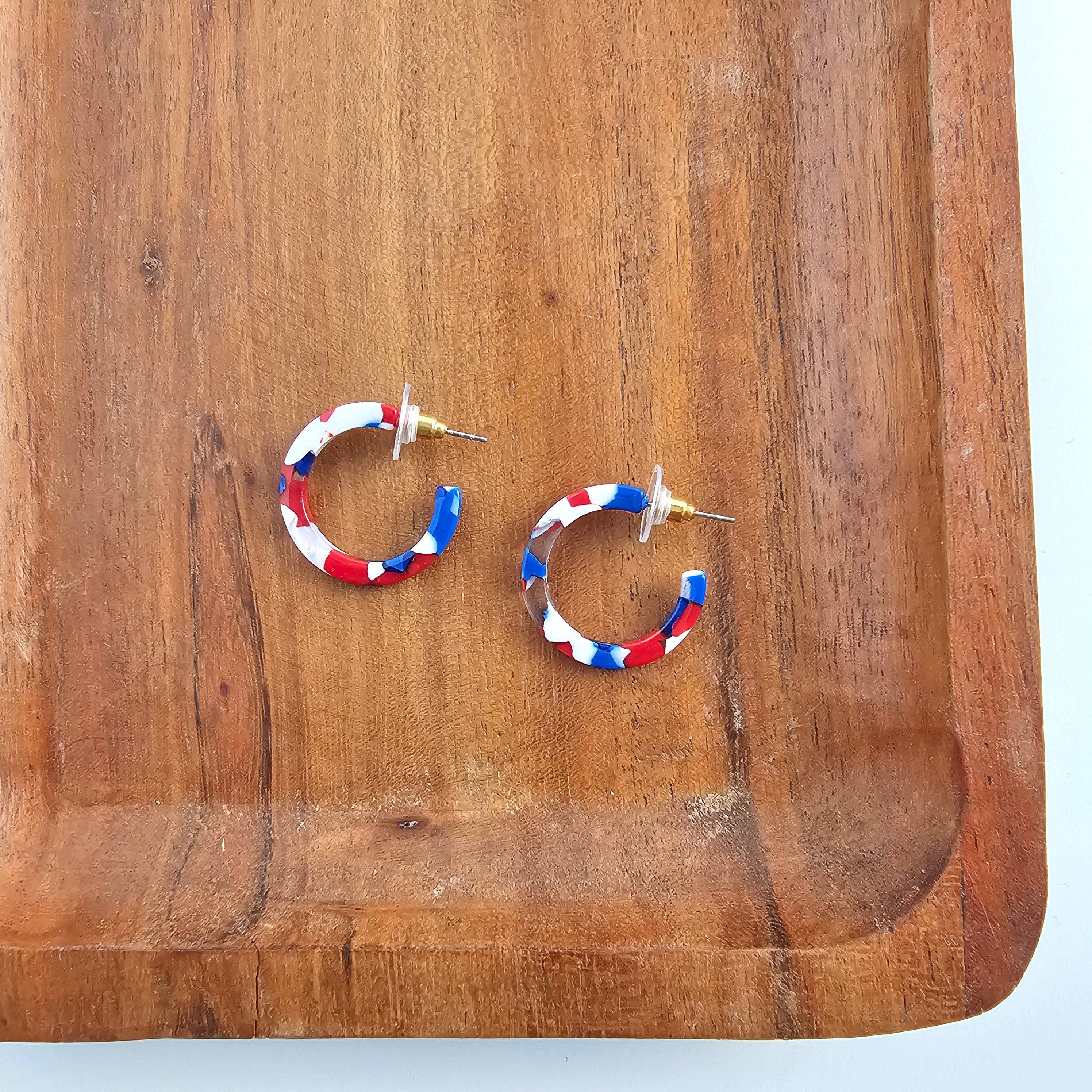Cam Mini Hoop Earrings