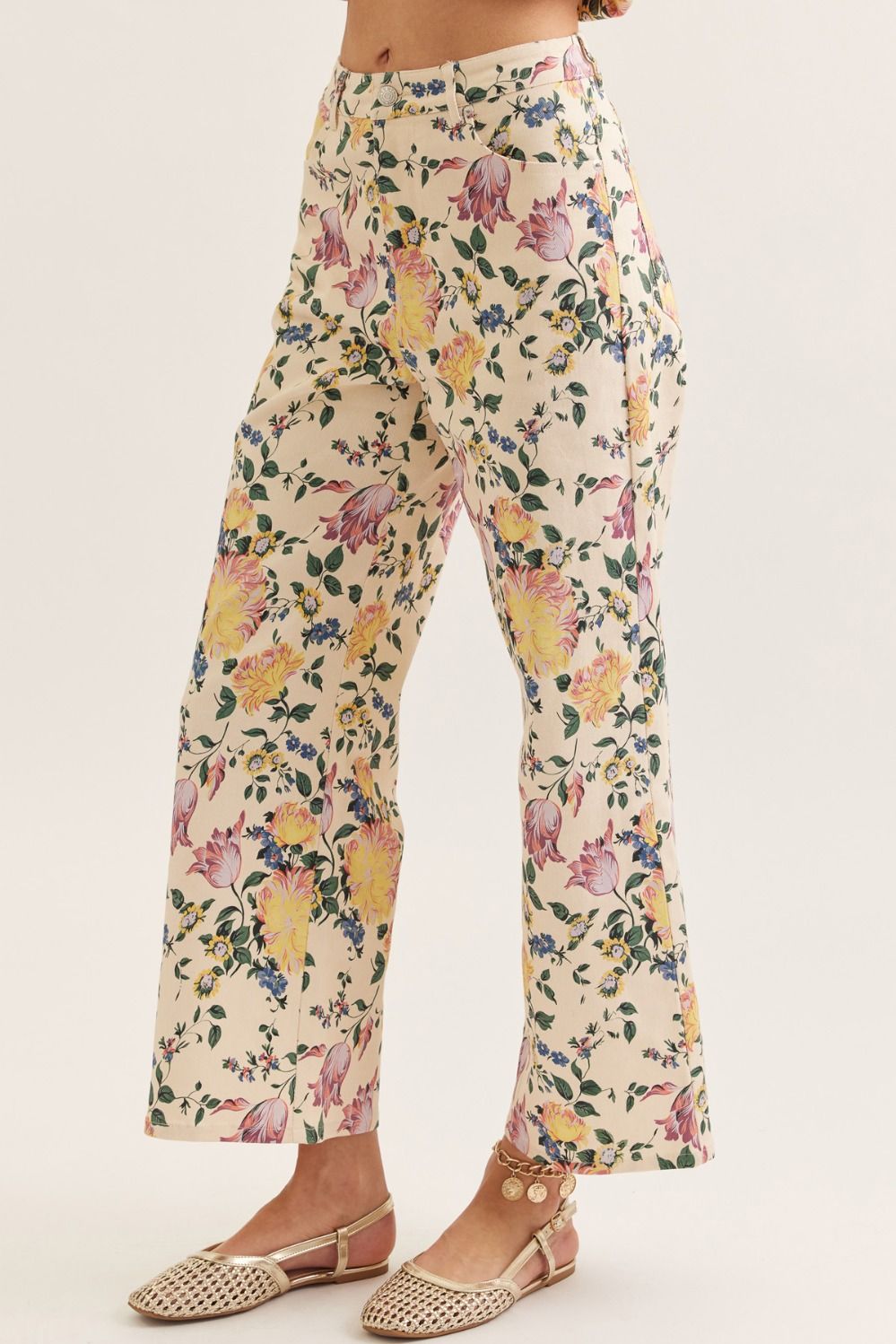 Sollin Print Pants