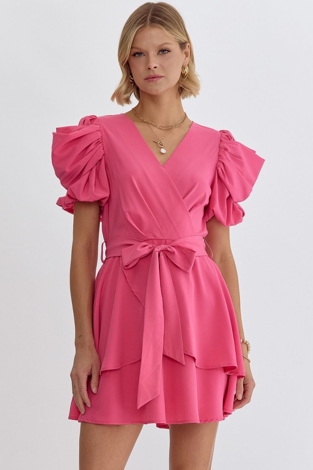 Bailey Flutter Mini Dress FINAL SALE