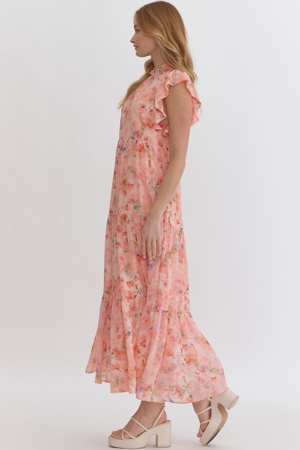Braxton Floral Flutter Dress