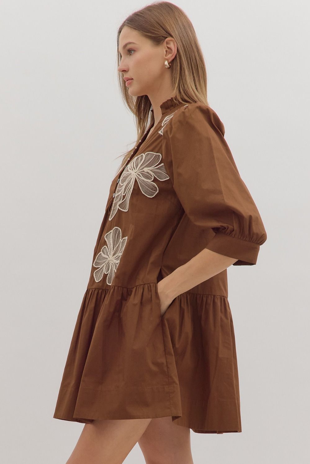 Valiente Floral Dress-SMALL ONLY! FINAL SALE