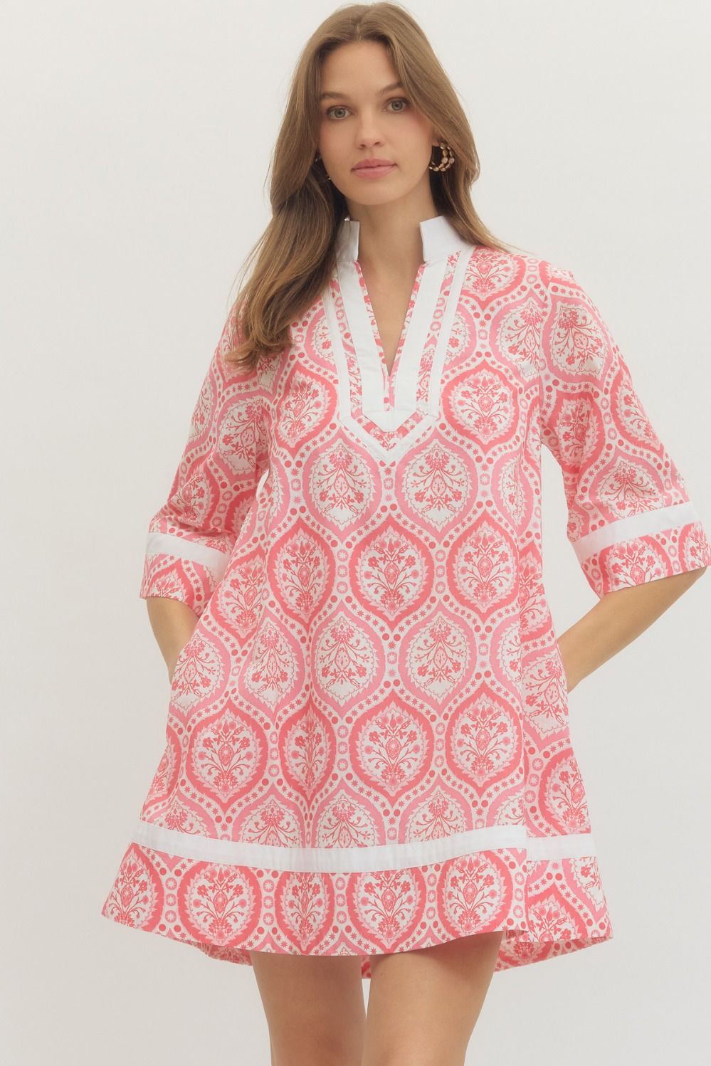 Sissie Print Mini Dress FINAL SALE