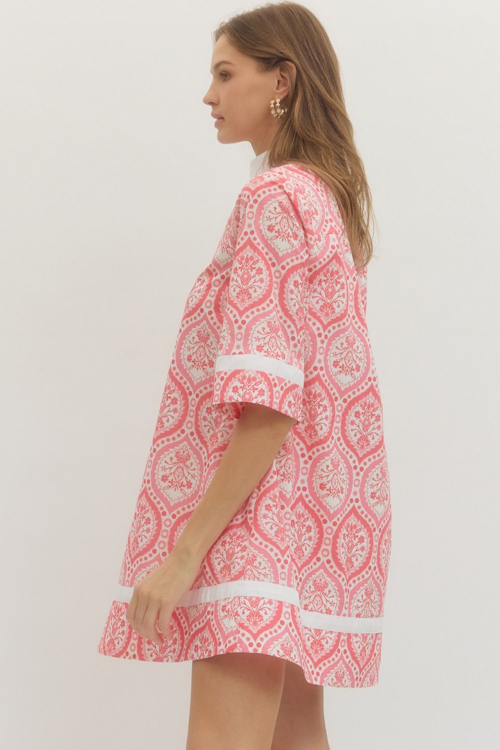 Sissie Print Mini Dress FINAL SALE