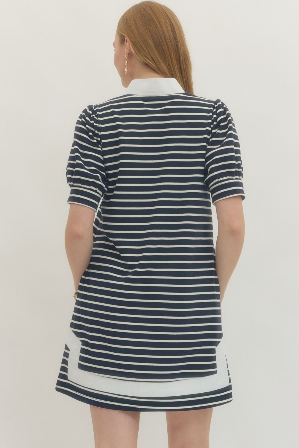 Steeler Stripe Mini Dress