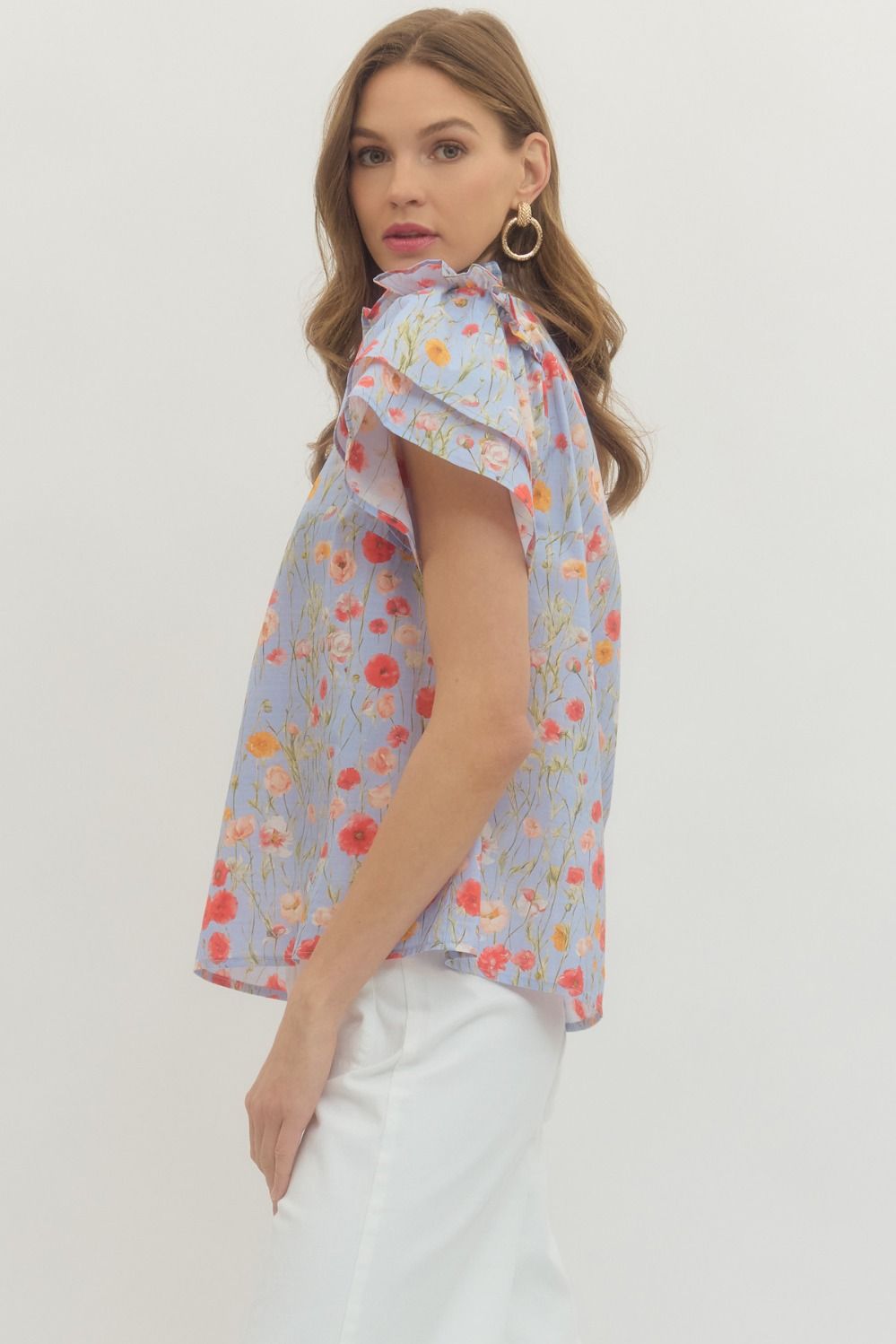 Rex Floral Top -In stores 3/13