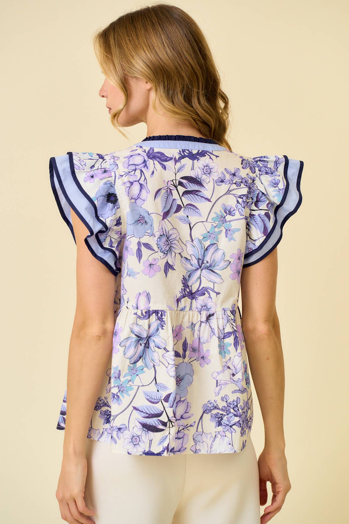 Feighn Floral Top