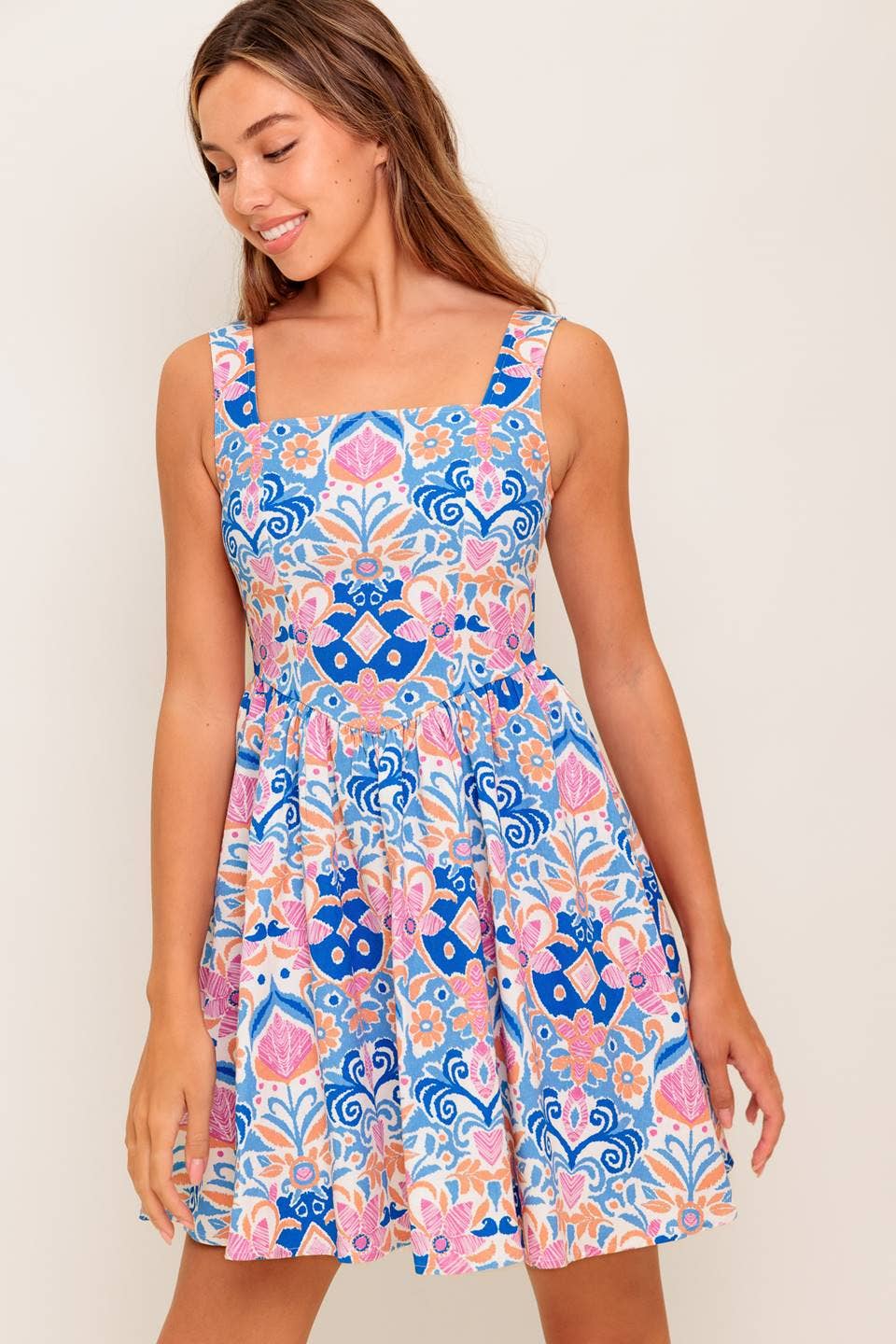 Tyrone Print Mini Dress
