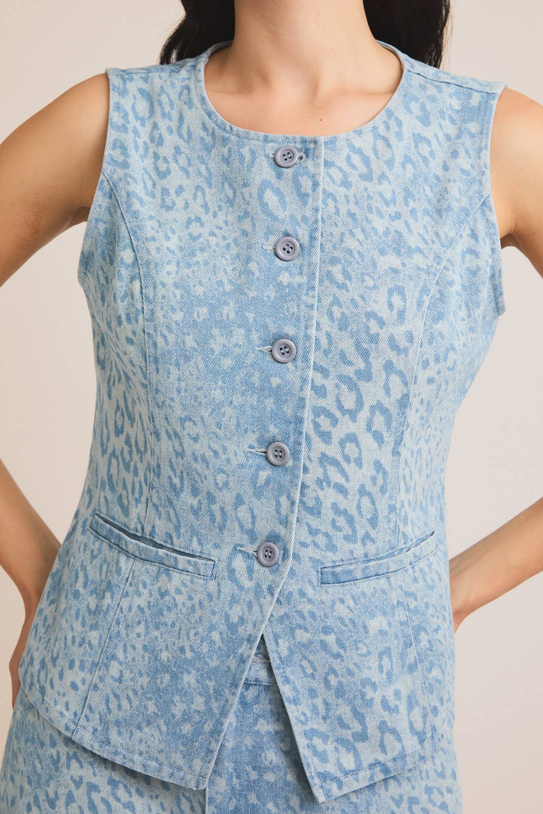 Burton Animal Print Vest FINAL SALE