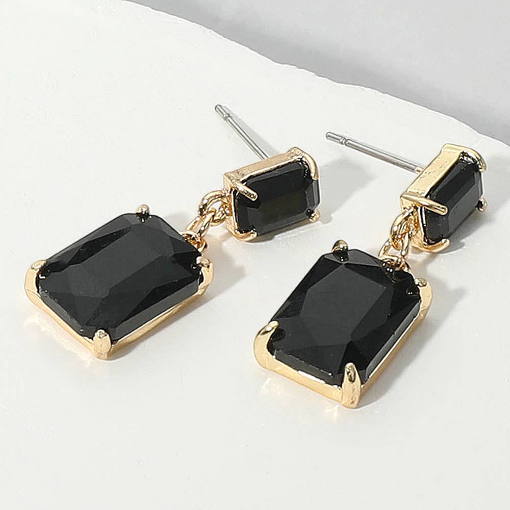 Fella Rectangular Dangle Earrings (5 Colors!)