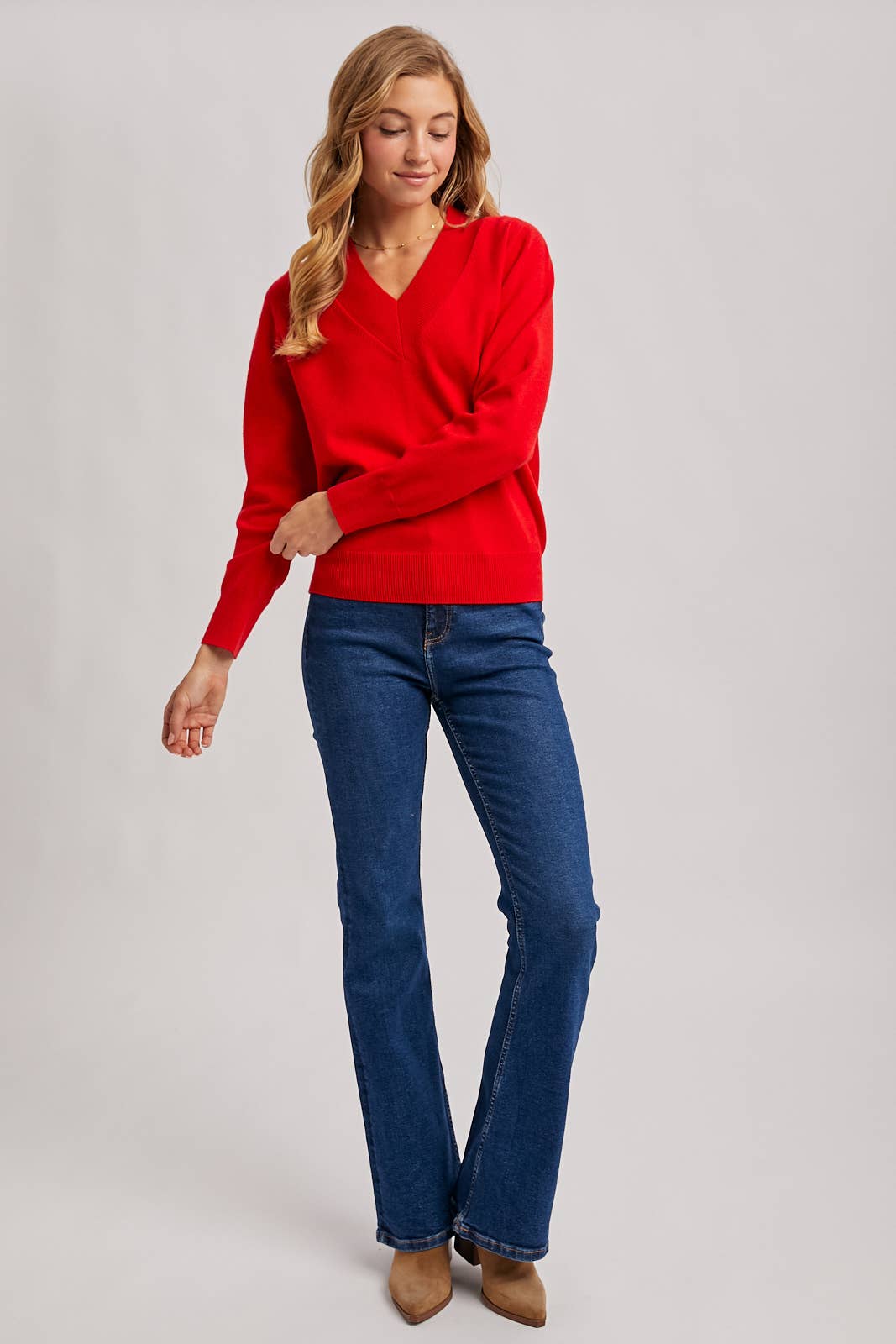 Trudy V Neck Sweater
