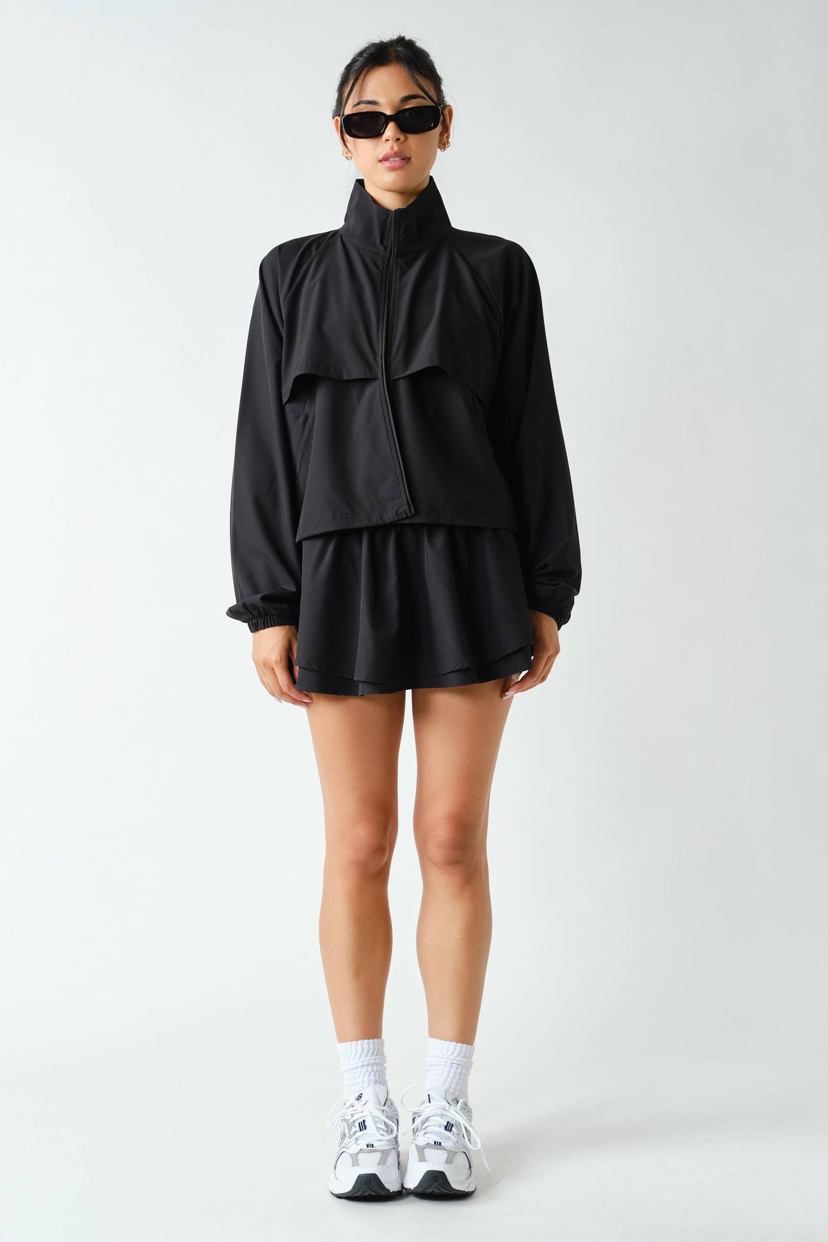 Swift Move Windbreaker Active Black Jacket