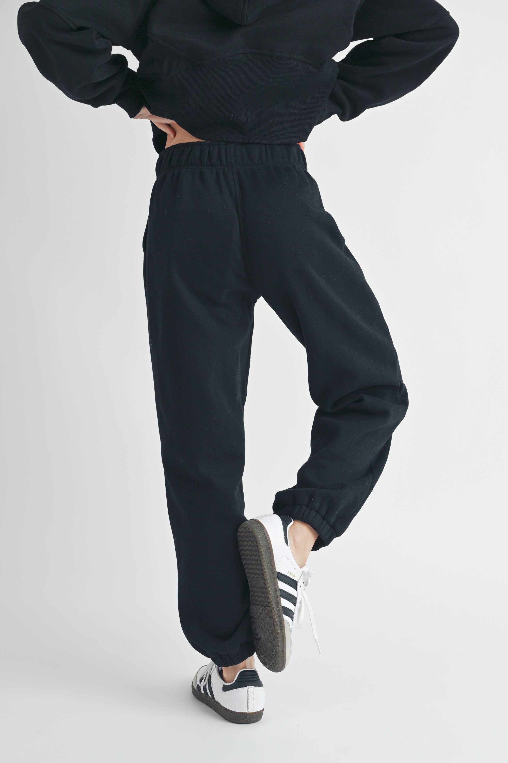 Rani Heather Grey Jogger Pants