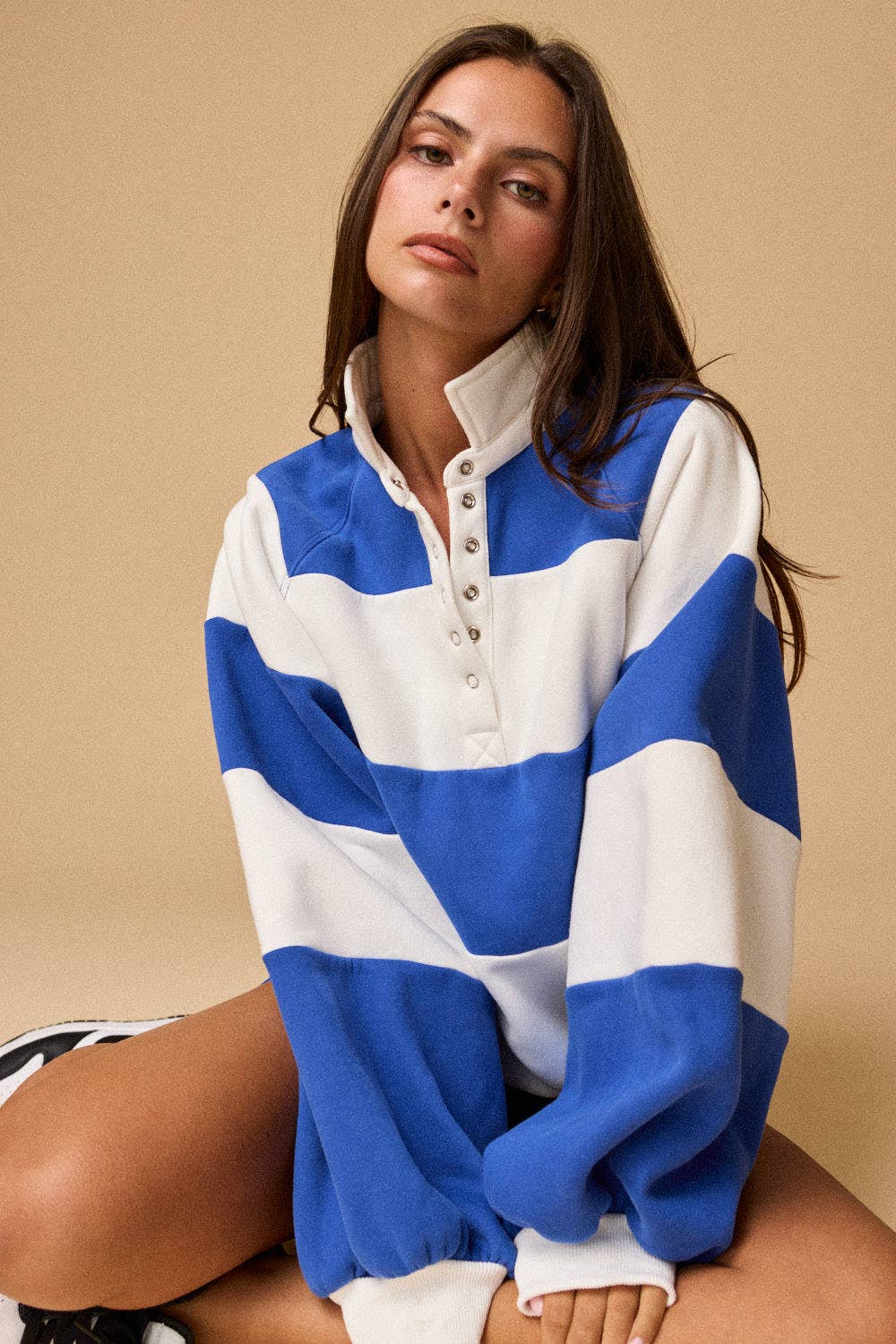 Everly Striped Pullover