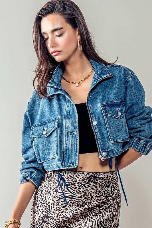Nelly Utility Denim Jacket