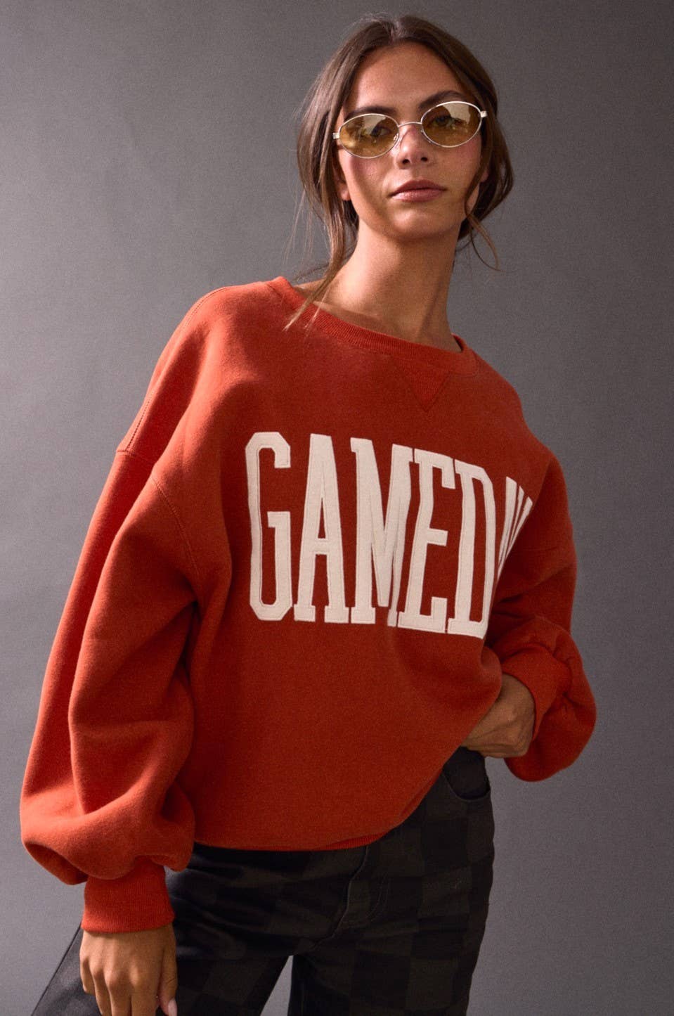 Gameday Off White Sweatshirt PREORDER