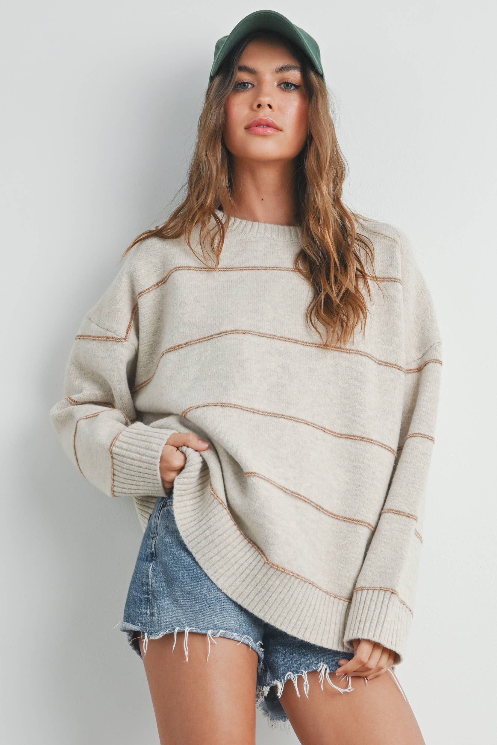 Soloman Stripe Sweater