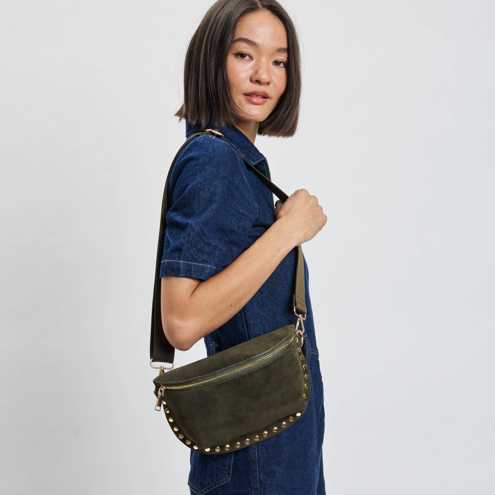 Gizelle Suede Belt Bag
