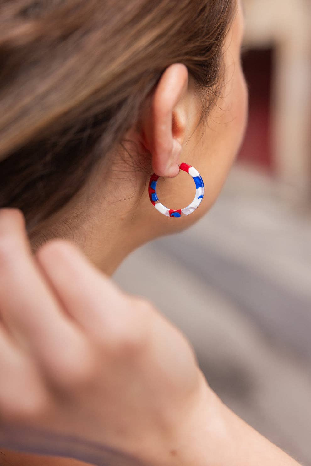 Cam Mini Hoop Earrings