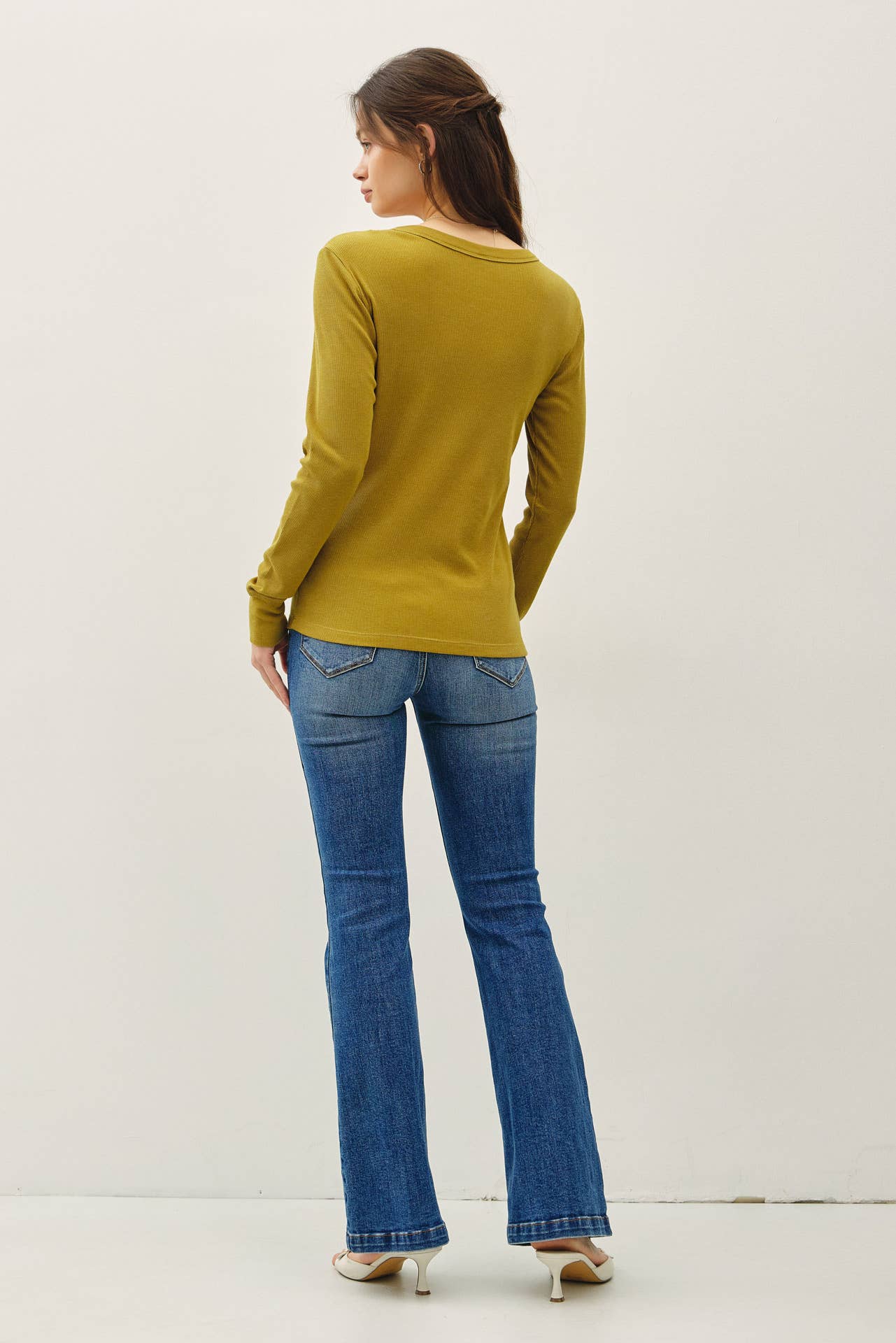 Timber Ribbed Long Sleeve Shirt