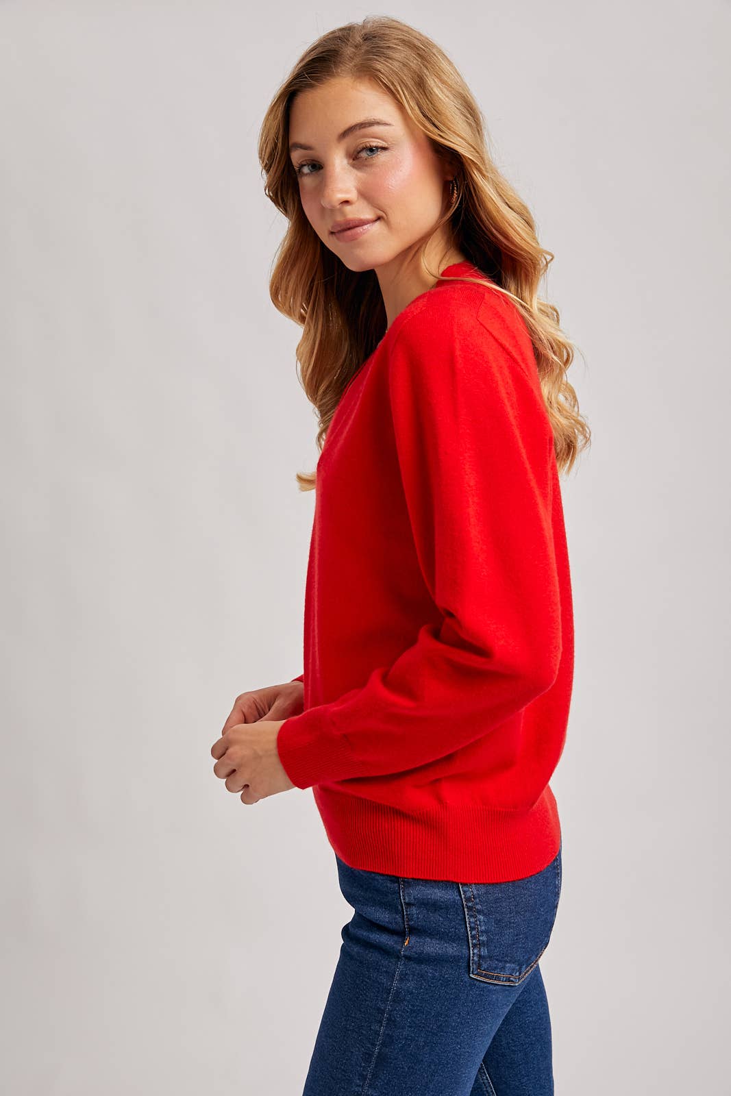Trudy V Neck Sweater
