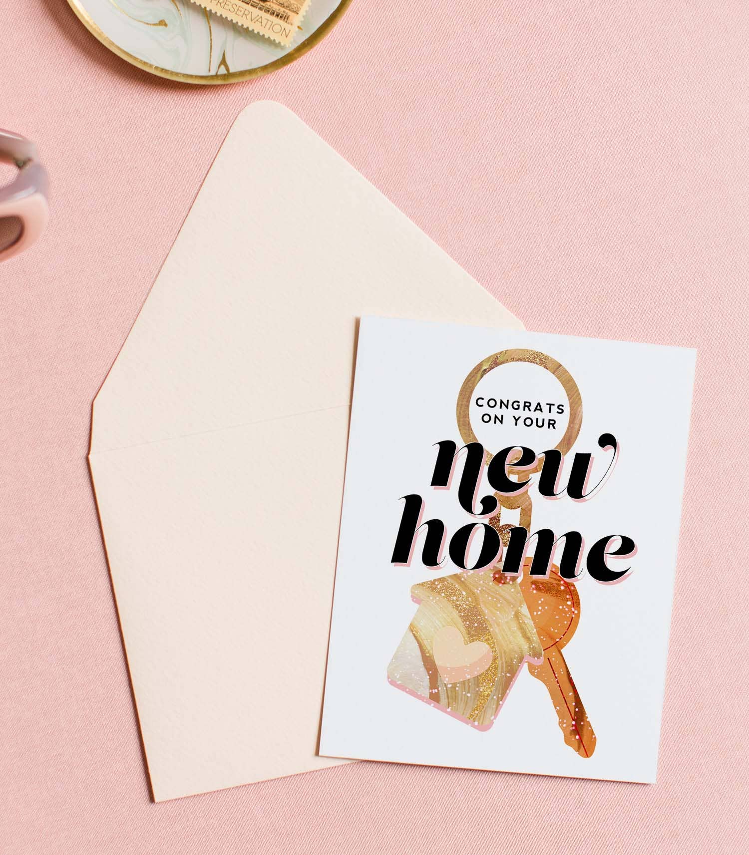 Congrats On Your New Home, Celebration Greeting Card