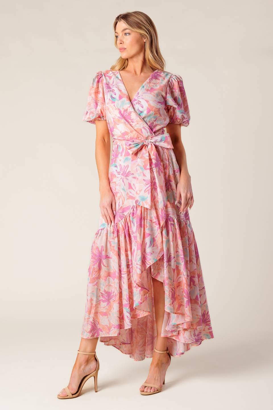 Seller Print Midi Dress