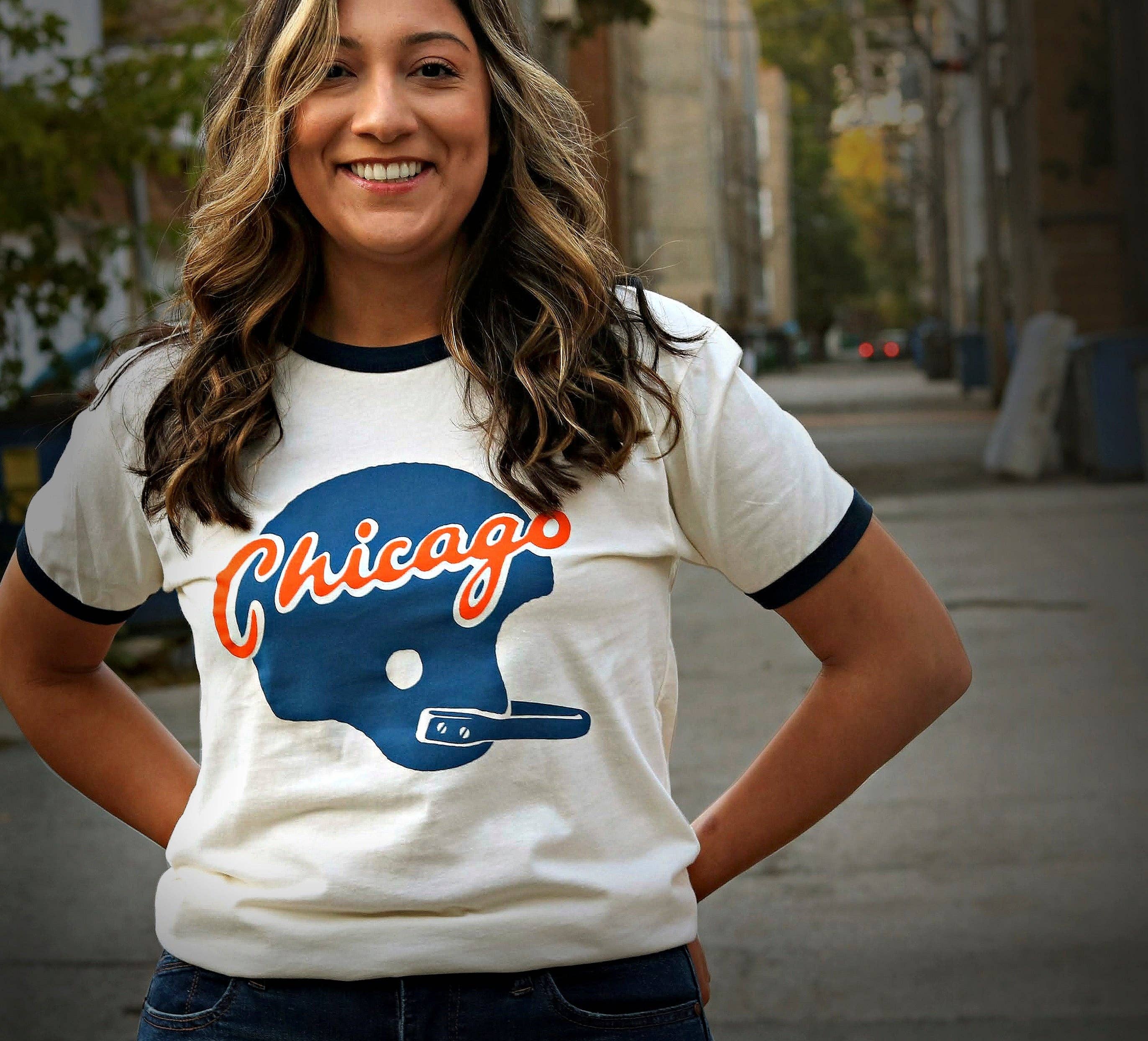Chicago Football Ringer Tee PREORDER