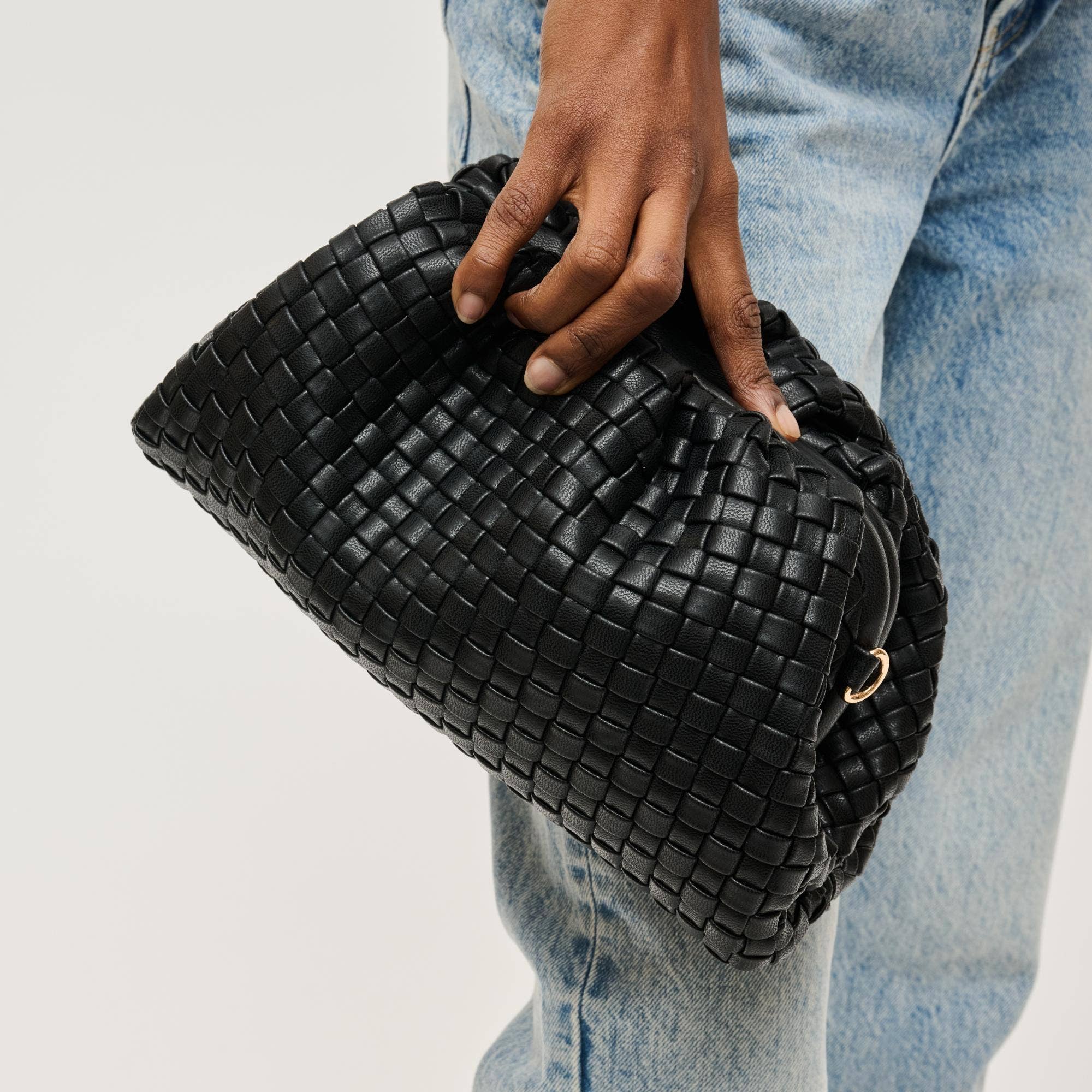 Tate Woven Frame Clutch (4 Colors!)