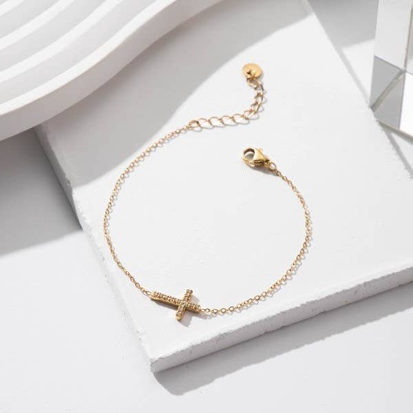Crissa Cross Bracelet