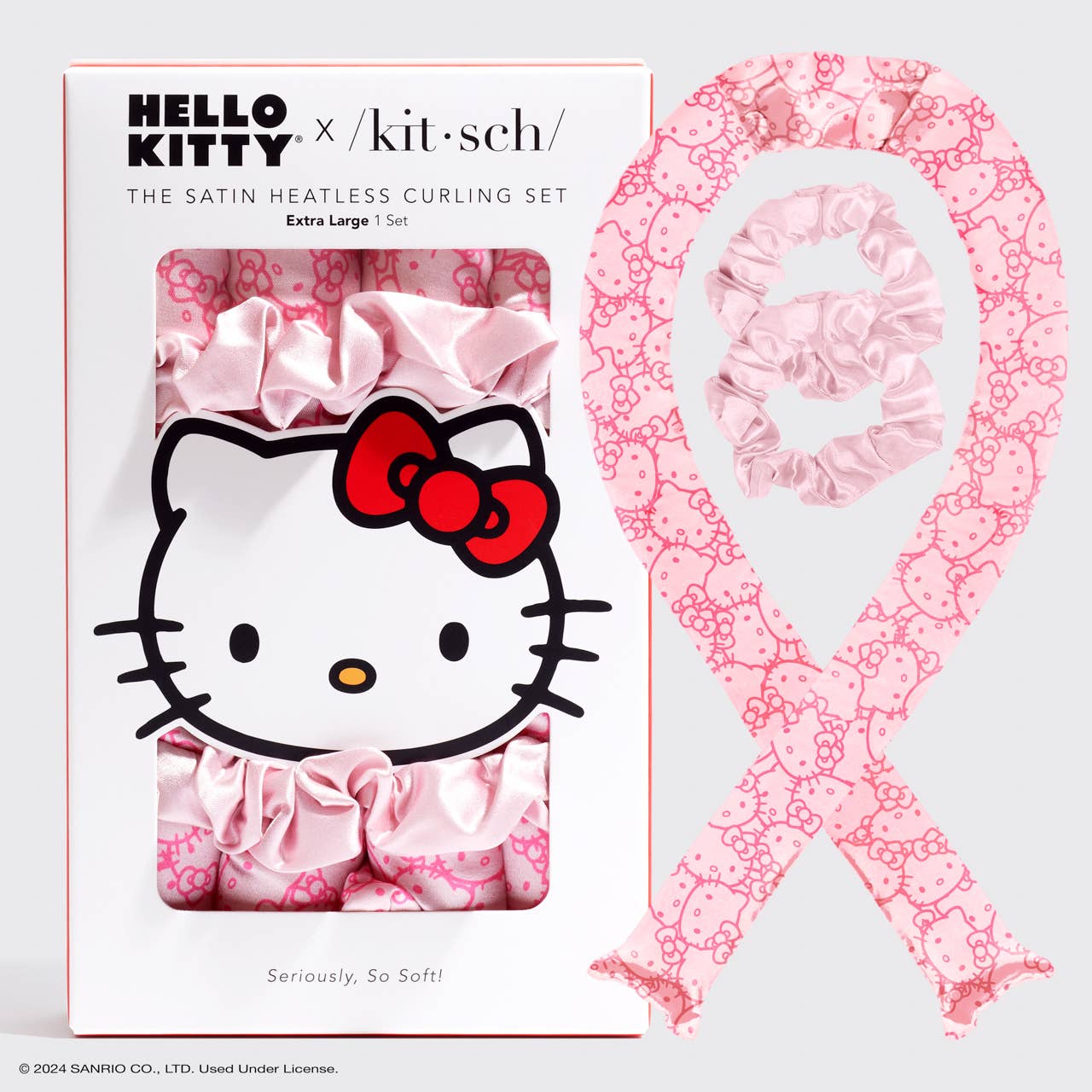 KITSCH Hello Kitty x Kitsch XL Heatless Curling Set