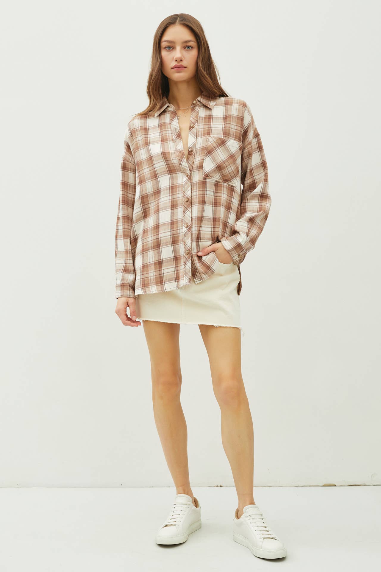 Togan Plaid Flannel Shirt