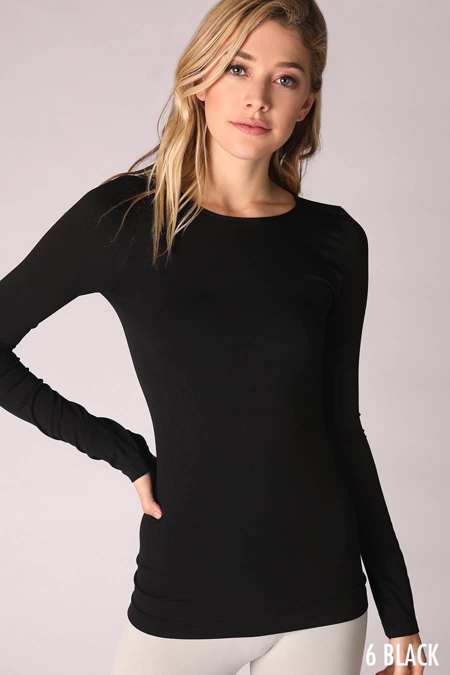 NIKIBIKI Liah Long Sleeve Crew Neck Top -In stores 10/10!