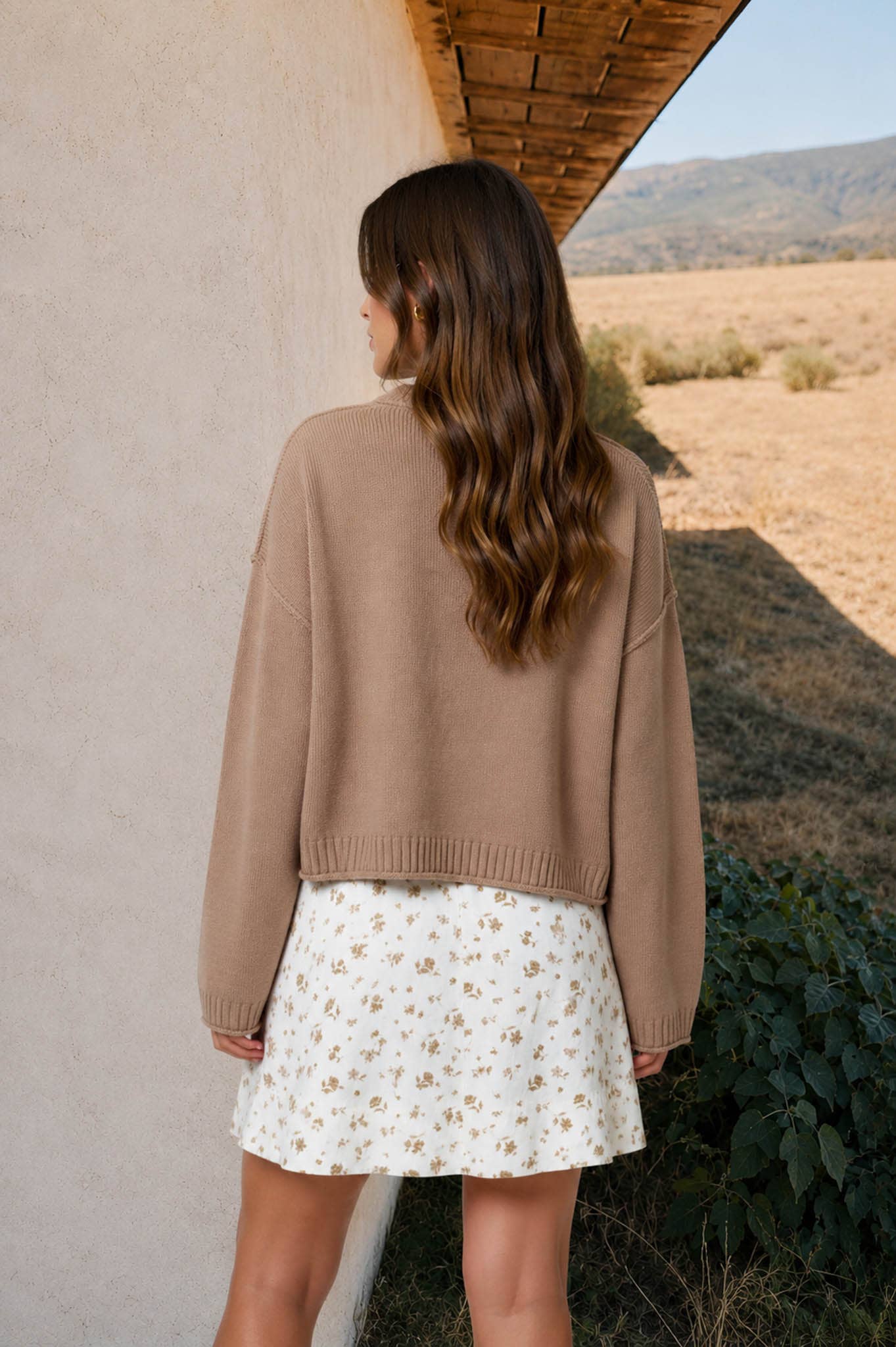 Amber Mocha Knit Cardigan