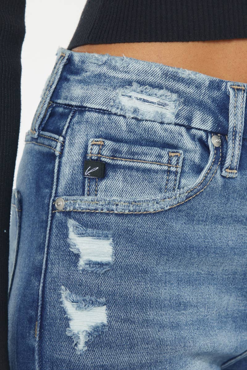 KANCAN Leighton Straigt High Rise Denim Jeans