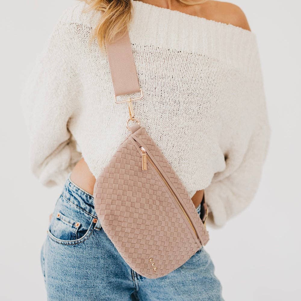 Suede Westlyn Woven Bum Bag (5 Colors!)