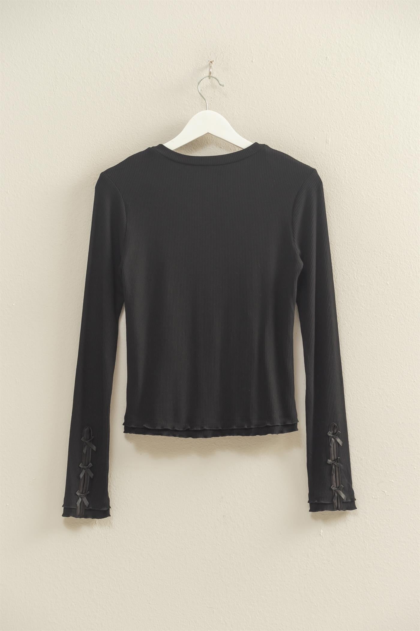 Sawyer Button Ribbed Top