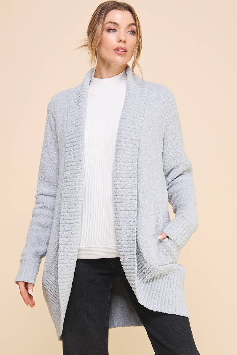 Vivian Soft Cloud Cocoon Cardigan (2 Colors!) FINAL SALE