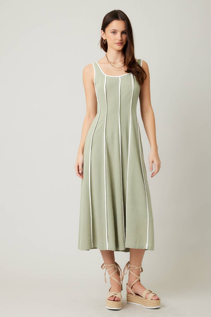 Dollie Linen Midi Dress