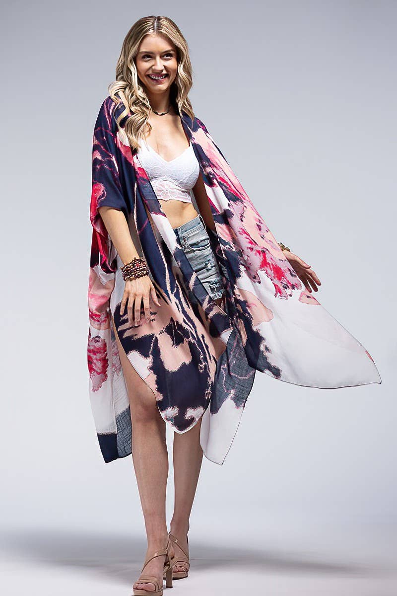 Harvey Lightweight Water Color Kimono
