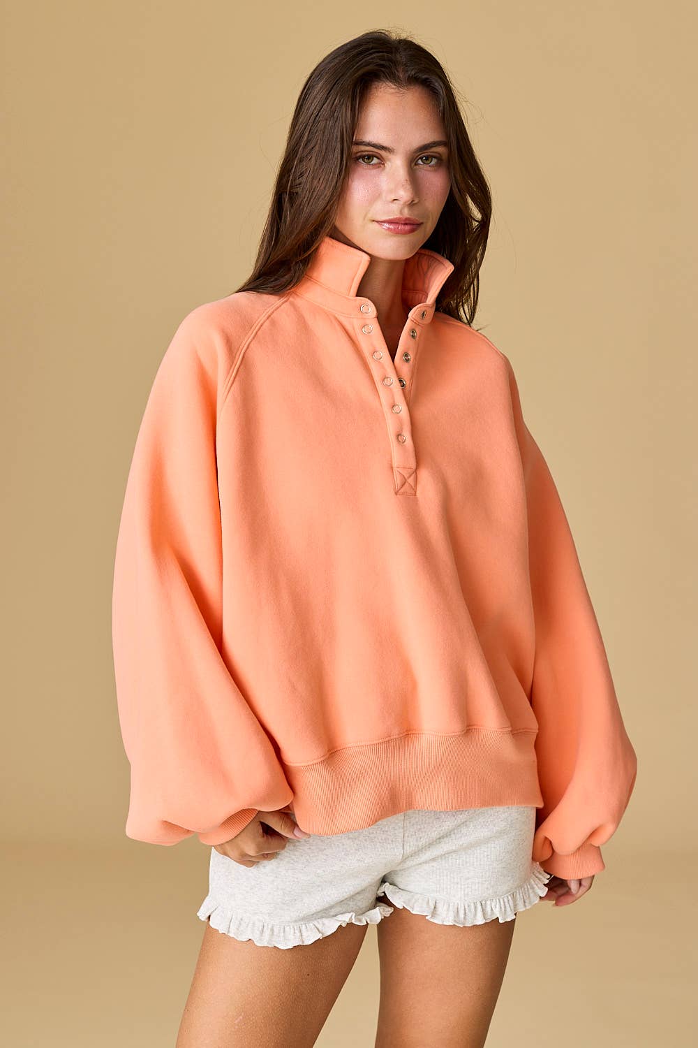 Piper Snap Button Collared Sweater BESTSELLER
