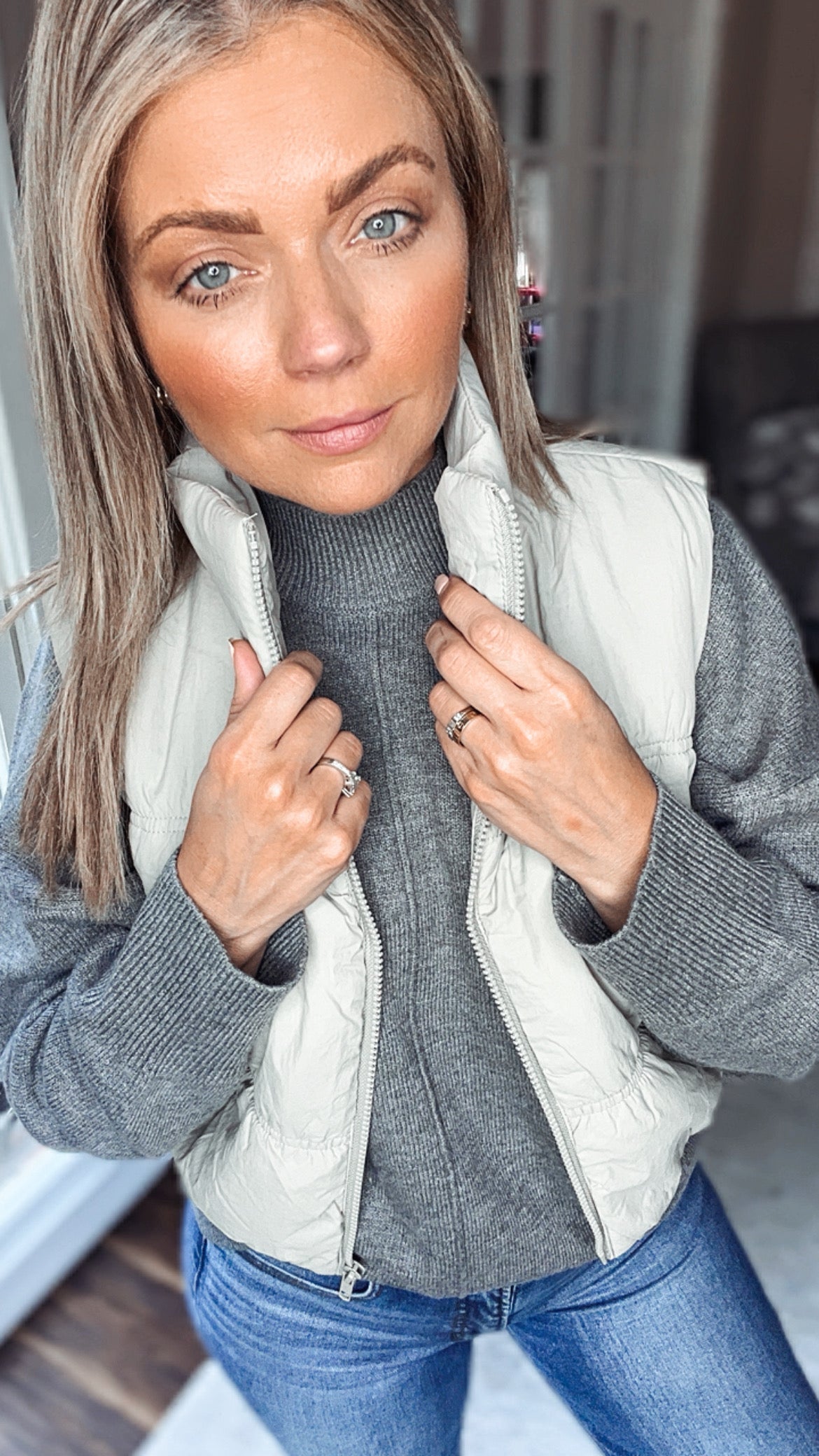 Stella Crop Puffer Vest (2 Colors!) DEAL OF THE WEEK!
