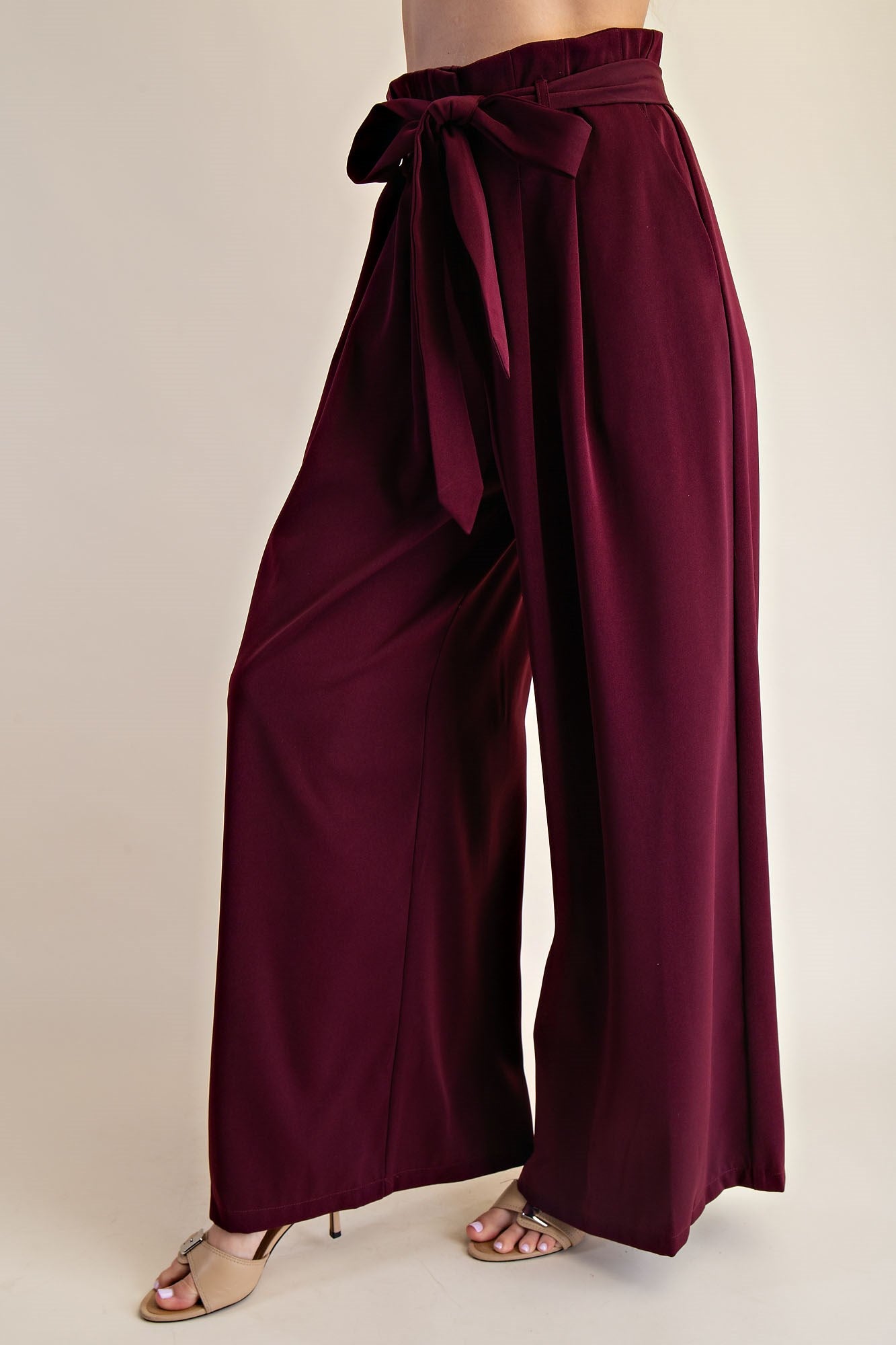 Larna Belted Wide Leg Pants